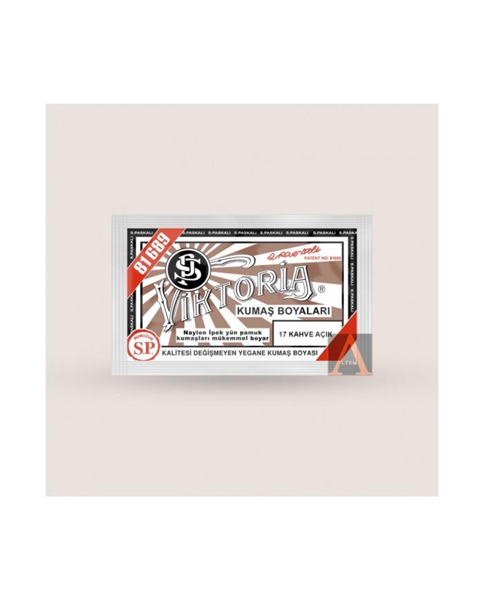 Toz Kumaş Boyası Açık Kahve V-17