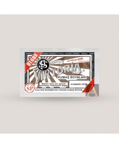 Toz Kumaş Boyası Orta Kahve V-18