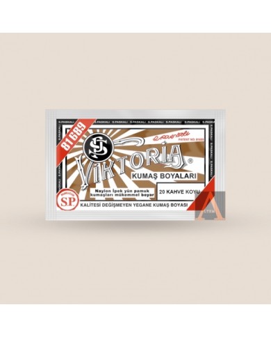 Toz Kumaş Boyası Koyu Kahve V-20