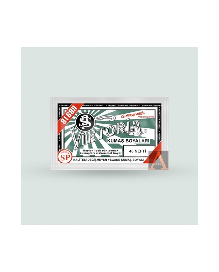 Toz Kumaş Boyası Nefti Yeşil V-40