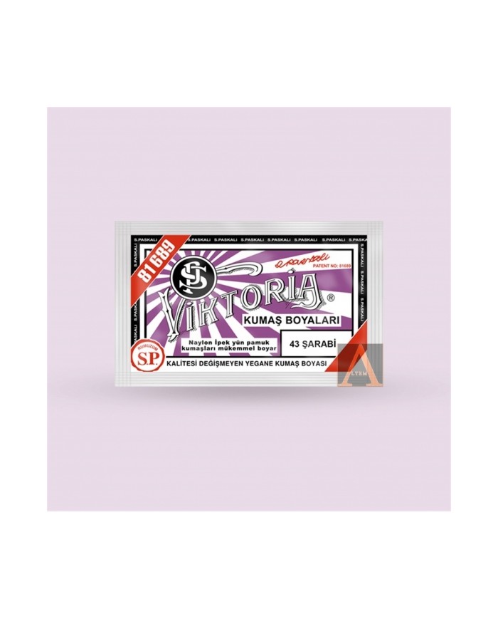 Toz Kumaş Boyası Şarabi V-43