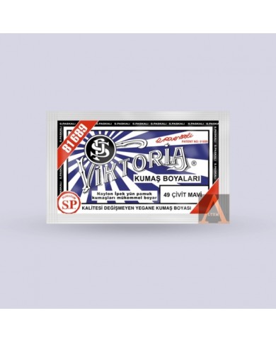 Toz Kumaş Boyası Çivit Mavi V-49