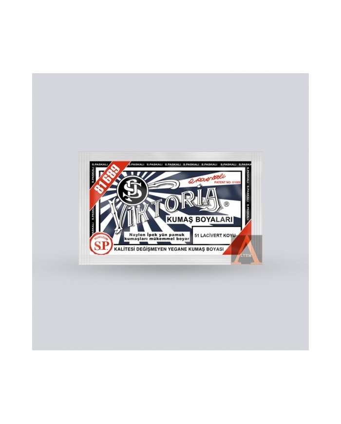 Toz Kumaş Boyası Koyu Lacivert V-51