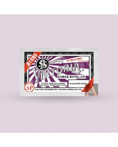 Toz Kumaş Boyası Koyu Şarabi V-53