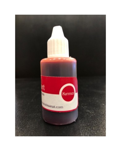 Sabun Boyası Kırmızı 15 cc