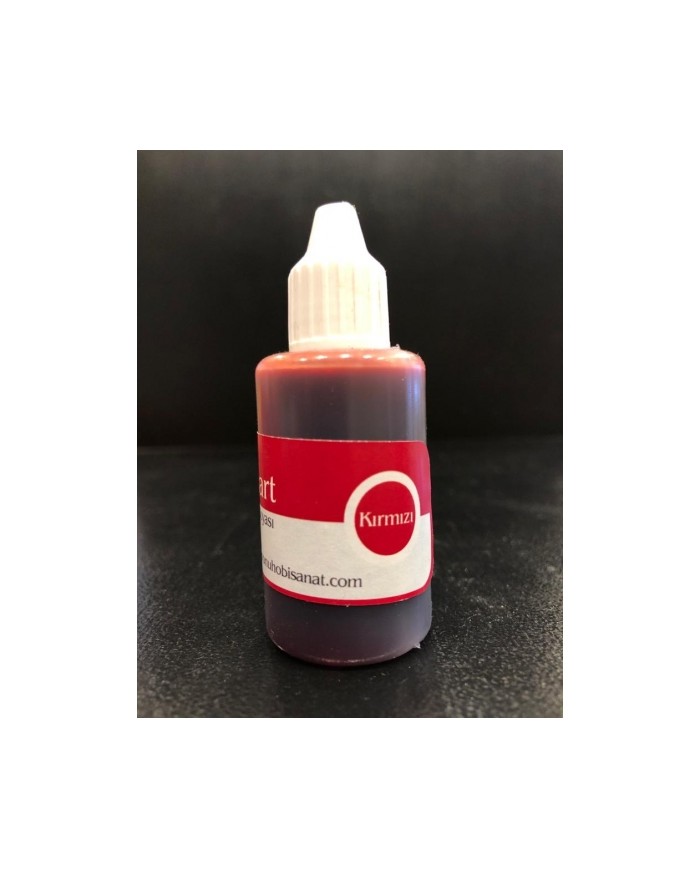 Sabun Boyası Kırmızı 15 cc