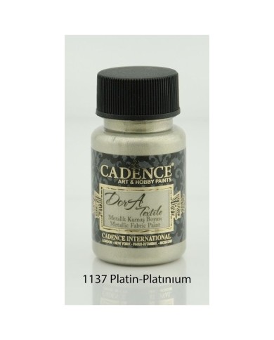 Dora Metalik Kumaş Platin DK-1137