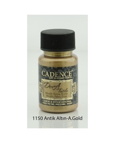 Dora Metalik Kumaş Antik Altın DK-1150