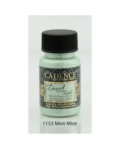 Dora Metalik Kumaş Mint Yeşil DK-1153