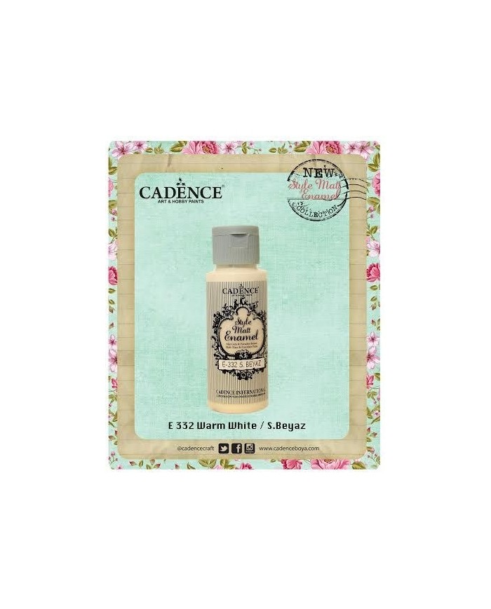 Enamel Sıcak Beyaz 59 ml. E-332