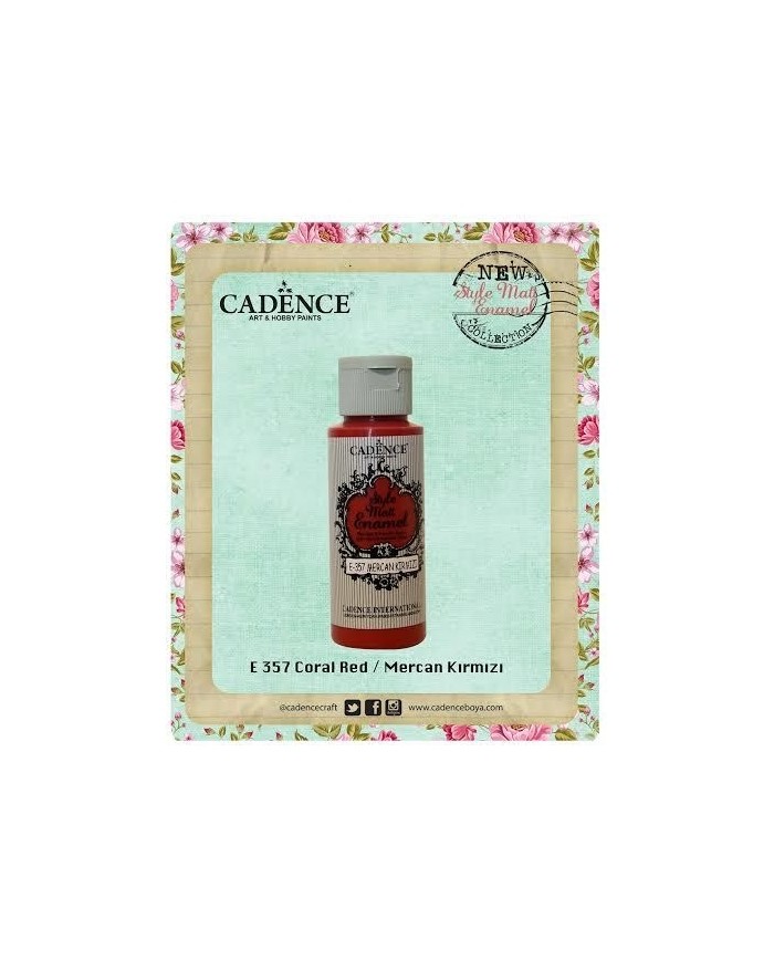 Enamel Mercan Kırmızı 59 ml. E-357