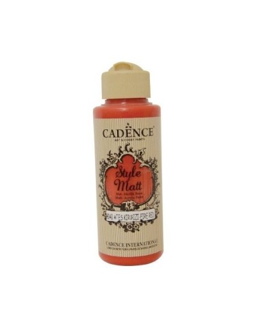 Style Mat Ateş Kırmızı 120 ml - 9040
