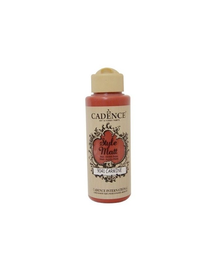 Style Mat Carmine Kırmızı 120 ml - 9041