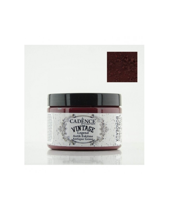 VİNTAGE LEGEND ANTİK ESKİTME BORDO-BORDEAUX