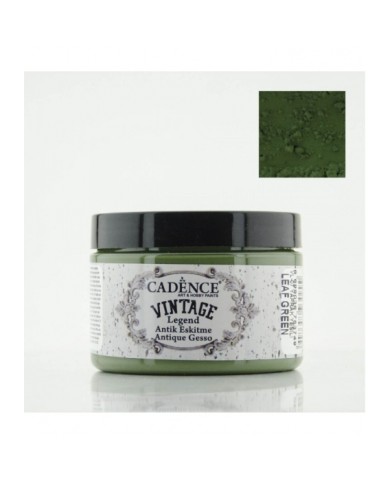 VİNTAGE LEGEND ANTİK ESKİTME YAPRAK YEŞİLİ-LEAF GREEN