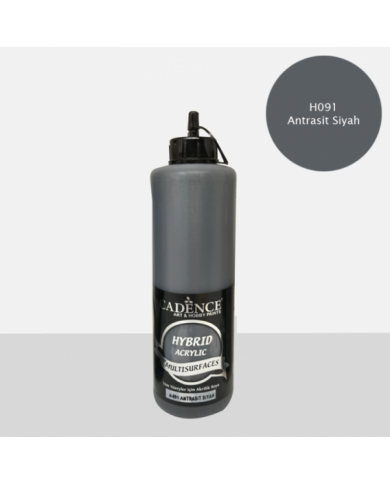 HYBRİT (MULTİSURFACE) BOYA ANTRASİT SİYAH 500 ML HH-91