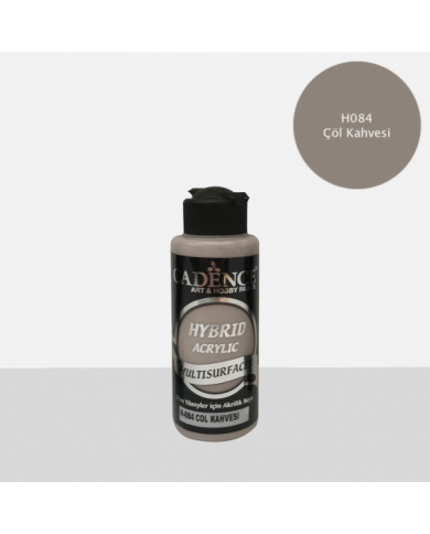 HYBRİT (MULTİ SURFACE) BOYA COL KAHVESİ 120 ML H-084