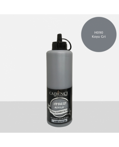 Hybrit (Multi Surface) Boya Koyu Gri 500 ml HH-90