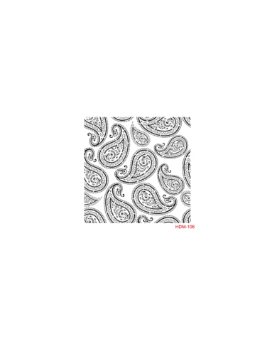 HOME DECOR MİDİ STENCİL 22*22 CM HDM-106