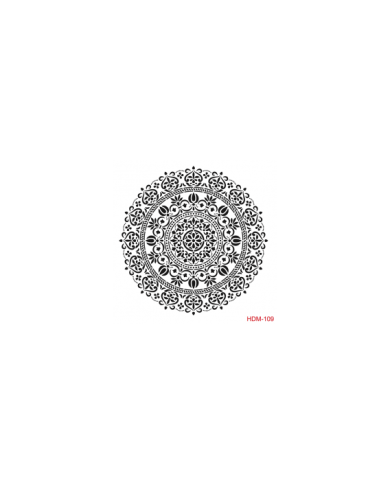 HOME DECOR MİDİ STENCİL 22*22 CM HDM-109