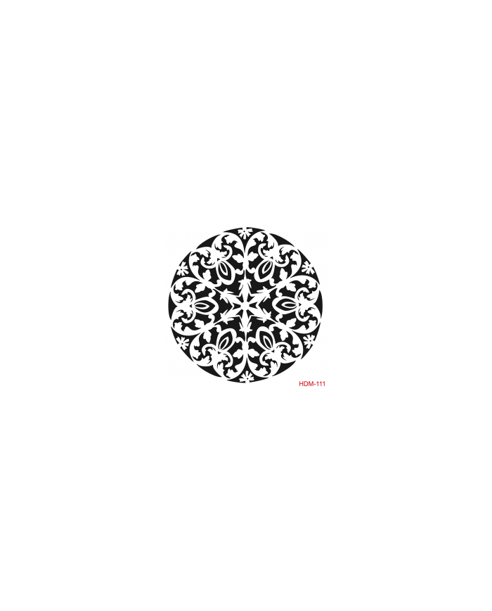 HOME DECOR MİDİ STENCİL 22*22 CM HDM-111
