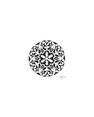HOME DECOR MİDİ STENCİL 22*22 CM HDM-111