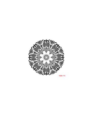 HOME DECOR MİDİ STENCİL 22*22 CM HDM-114