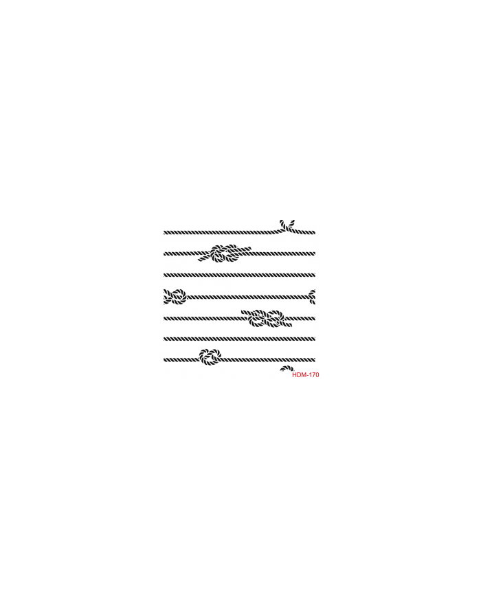 HOME DECOR MİDİ STENCİL 22*22 CM HDM-170