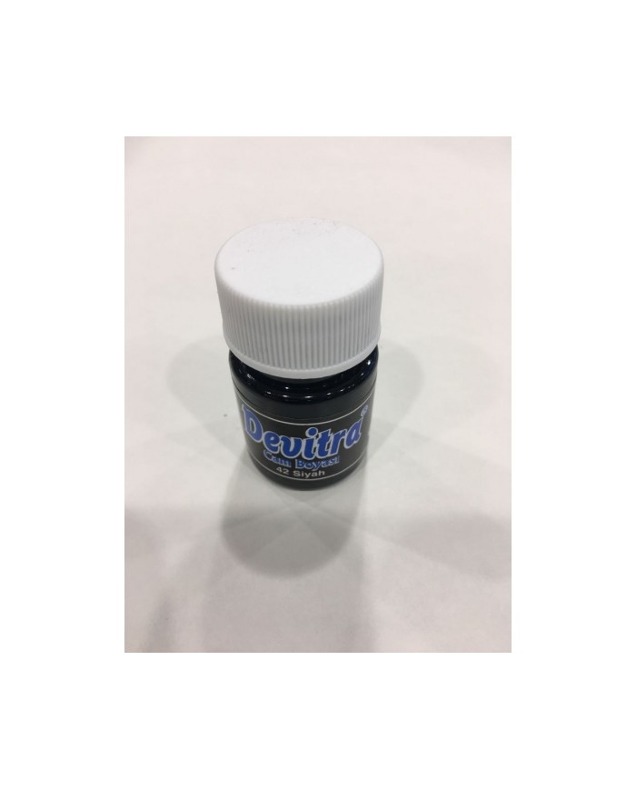 DEVİTRA CAM BOYASI SİYAH 20ml