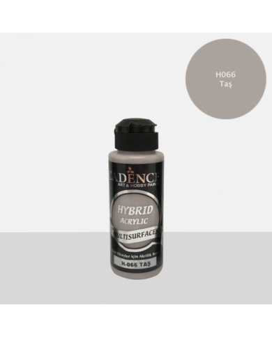 HYBRİT (MULTİ SURFACE) BOYA TAŞ 120 ML  H-066