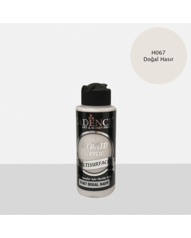 HYBRİT (MULTİ SURFACE) BOYA DOĞAL HASIR 120 ML H-067