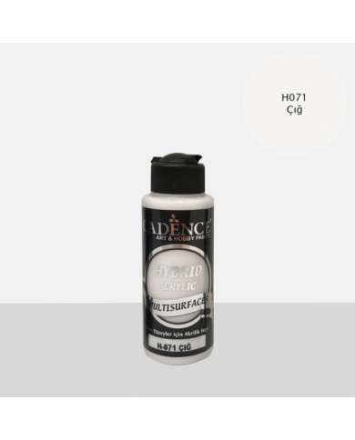 HYBRİT (MULTİ SURFACE) BOYA ÇIĞ 120 ML H-071
