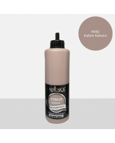 HYBRİT (MULTİ SURFACE) BOYA KAHİRE KAHVESİ 500 ML HH-82