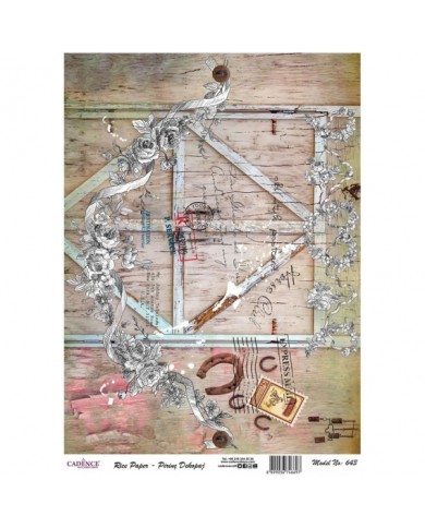 PİRİNÇ DEKOPAJ 29*42 CM MODEL 643