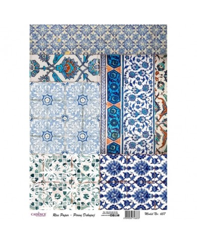 PİRİNÇ DEKOPAJ 29*42 CM MODEL 657