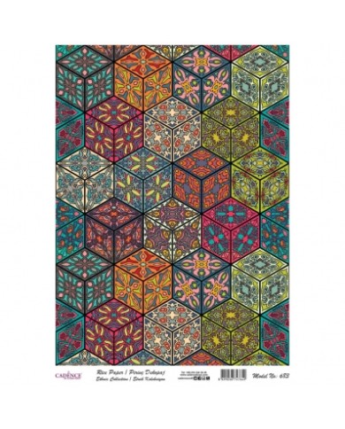 PİRİNÇ DEKOPAJ 29*42 CM MODEL 683