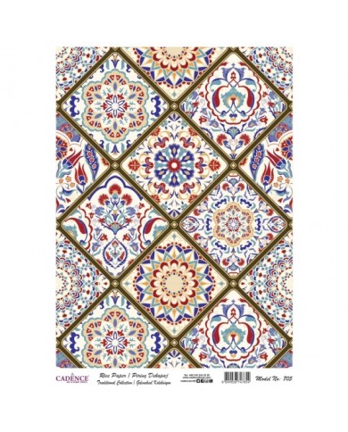 PİRİNÇ DEKOPAJ 29*42 CM MODEL 705