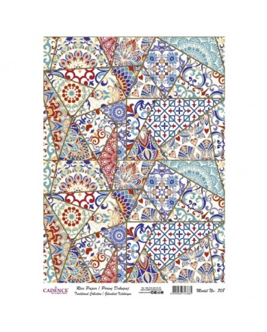 PİRİNÇ DEKOPAJ 29*42 CM MODEL 708