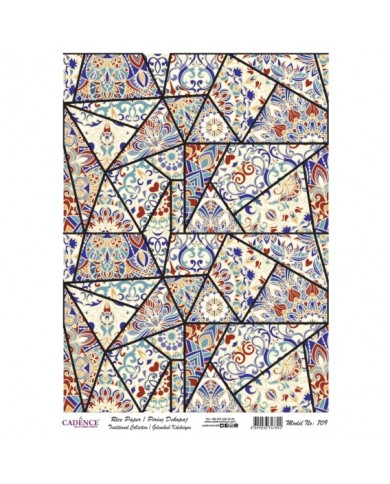 PİRİNÇ DEKOPAJ 29*42 CM MODEL 709