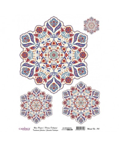 PİRİNÇ DEKOPAJ 29*42 CM MODEL 710