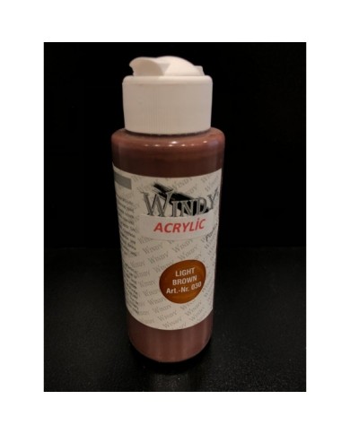 WİNDY AKRİLİK BOYA - AÇIK KAHVE 70 ML