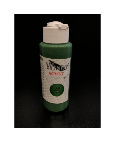 WİNDY AKRİLİK BOYA - AÇIK YEŞİL 70 ML