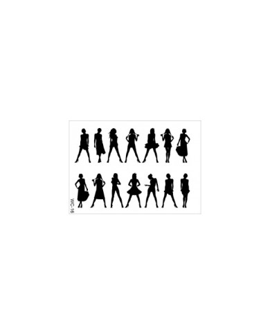 WC16 WOMAN COLLECTİON A4 STENCIL
