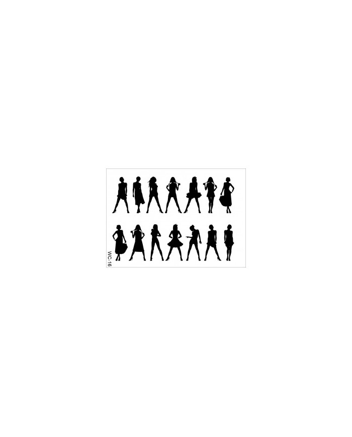 WC16 WOMAN COLLECTİON A4 STENCIL