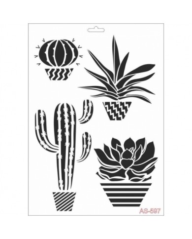 STENCIL A4 S-597