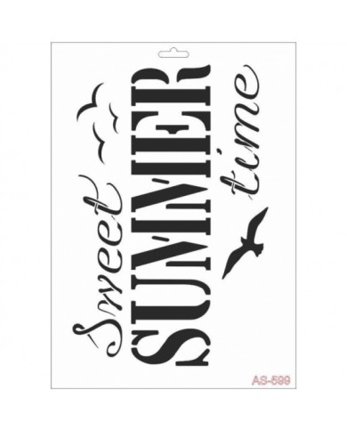 STENCIL A4 S-599