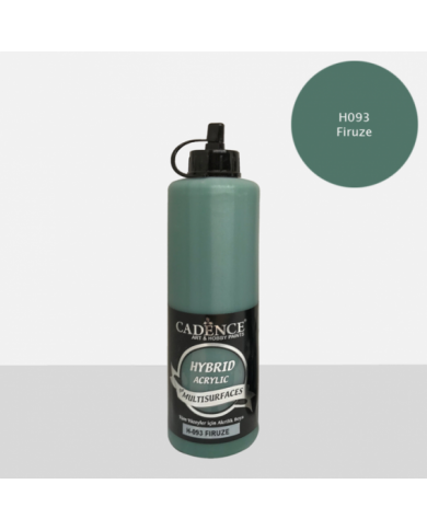 HYBRİD (MULTİSURFACE) BOYA FİRUZE 500 ML HH-93