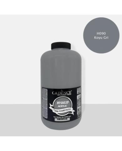OPAK MULTİSURFACE (HYBRİD) BOYA 2 LİTRE H090 KOYU GRİ