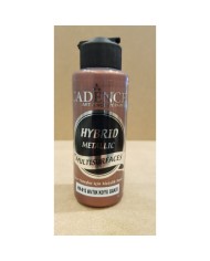 HYBRİD (MULTİSURFACE) METALİK BOYA ANTİK KOYU BAKIR 120 ML HM-815