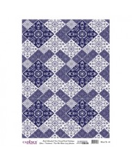 DESENLİ GÜMÜŞ VARAK PİRİNÇ DEKOPAJ 30*42 CM MODEL 046